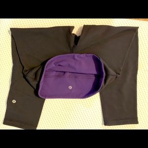 Lululemon reversible cropped leggings